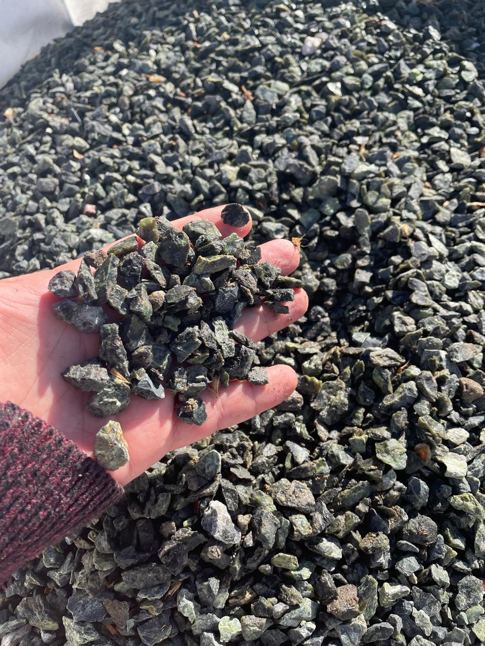 Gravel Green (big bag 1300 kg) - poza produs piatra naturala Everstone