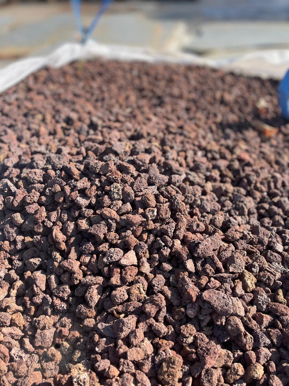 Gravel Lava Red (big bag 800 kg) - poza produs piatra naturala Everstone