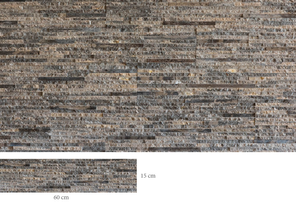 Panel Matrix Brown - Everstone piatra naturala everstone.ro