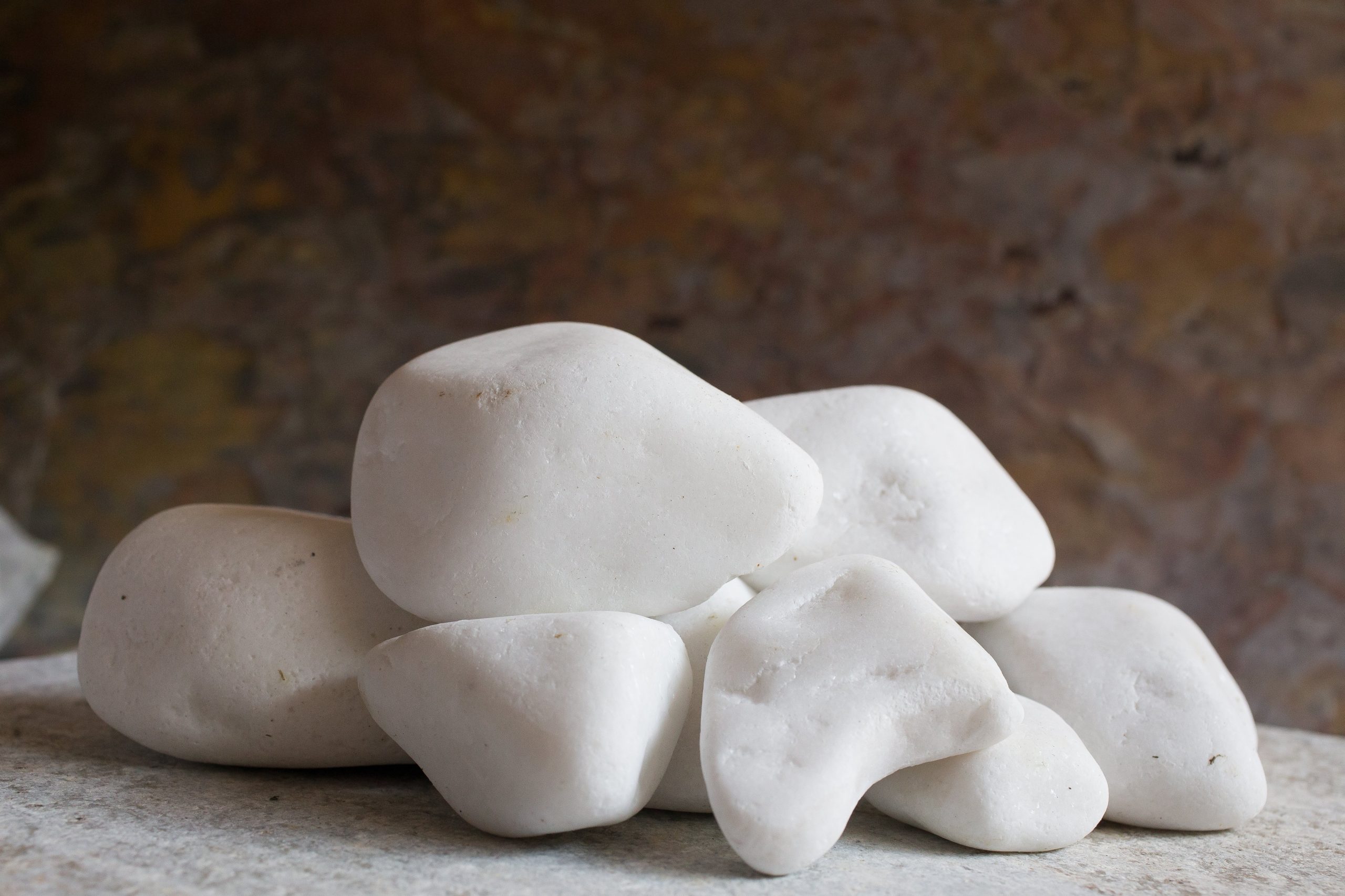 Pebbles Marmură Thassos (sac 20 kg) - poza produs piatra naturala Everstone